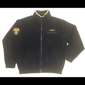 Sold❌90s Ralph Lauren fleece jacket L Chaps